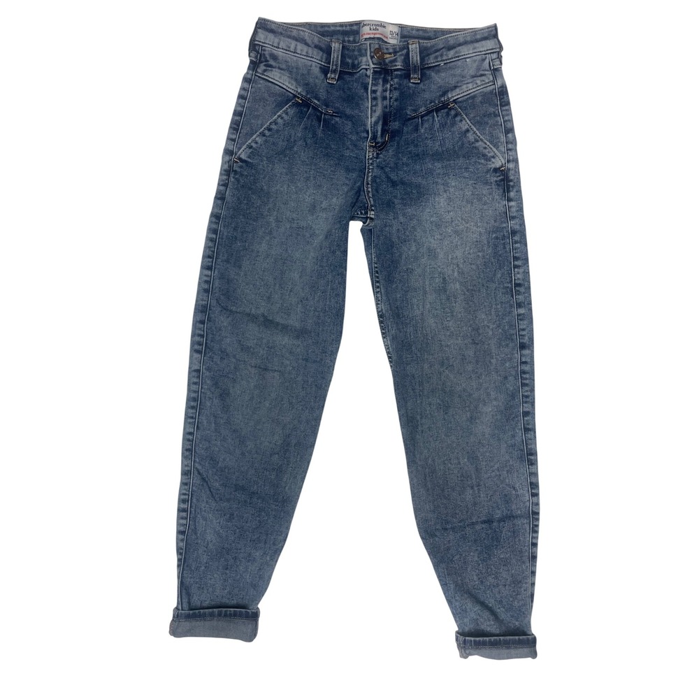Abercrombie Kids High Rise Mini Mom Jeans Girls 13/14
